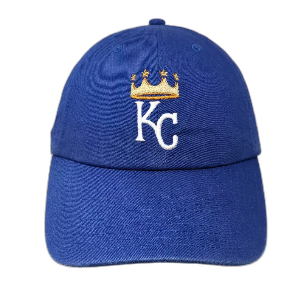 Kansas City Royals MLB Fan Favorite Baseball Cap Hat Blue White Cotton OS
